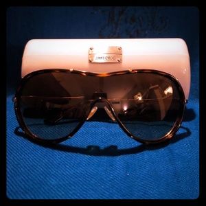 Jimmy Choo Aviator Sunglasses